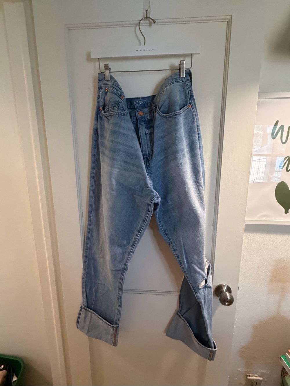 J. Crew Slouchy Boyfriend Light Wash High-Rise Women’s Jeans